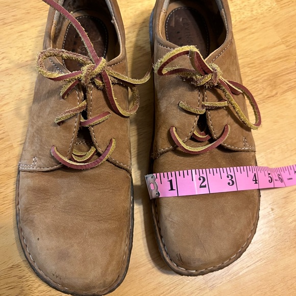 🌻🌹Covington tan leather 90’s 70s vibes 😎clogs/lace up size 8.5 EUC!🌹🌻 - Picture 8 of 16
